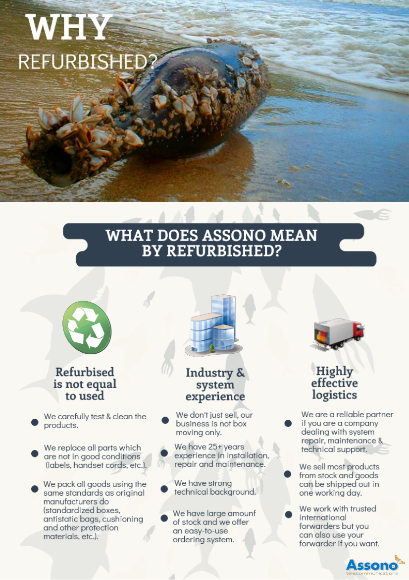 Why refurbished Assono1